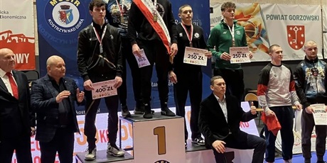 I miejsce w Mistrzostwach Polski Juniorów U-20 w zapasach w stylu klasycznym