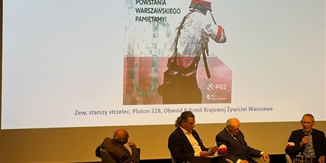 Spotkanie z żywą historią - Powstańcy Warszawscy w Muzeum II Wojny Światowej 
