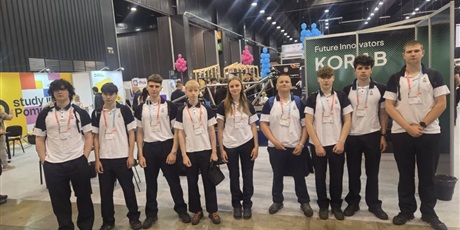 Udział uczniów w Infoshare na Amber Expo