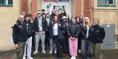 Wizyta studyjna klas 4H i 4E w Ustce