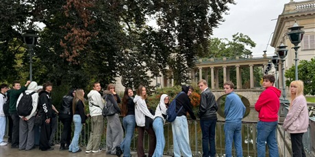 Wycieczka do Warszawy uczniów z klasy 2 H 